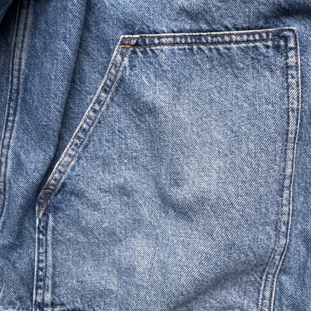 Madewell Light Wash Denim Jacket size 1x - Picture 8 of 8